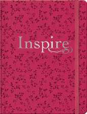 Inspire Bible Nlt, Filament Enabled (Hardcover Leatherlike, Pink Peony)