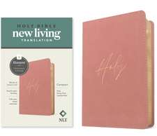 NLT Compact Bible, Filament Enabled (Leatherlike, Holy Dusty Pink, Red Letter)