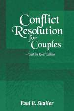 Conflict Resolution for Couples: Just the Tools Edition