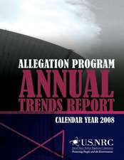 Allegation Program Annual Trends Report- Calendar Year 2008