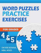 Word Puzzles Practice Exercises for Grades 4 & 5