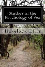 Studies in the Psychology of Sex