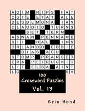 100 Crossword Puzzles Vol. 13