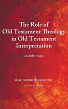 The Role of Old Testament Theology in Old Testament Interpretation