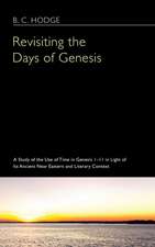 Revisiting the Days of Genesis