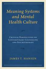 Meaning Systems and Mental Health Culture