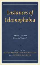 INSTANCES OF ISLAMOPHOBIA DEMOPB