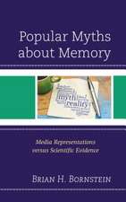 POPULAR MYTHS ABOUT MEMORY