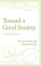 Toward a Good Society