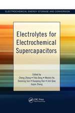 Electrolytes for Electrochemical Supercapacitors