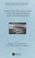 Gene and Cell Delivery for Intervertebral Disc Degeneration