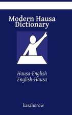 Modern Hausa Dictionary