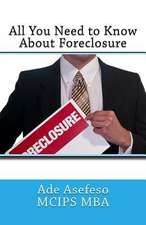 All You Need to Know about Foreclosure