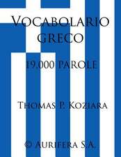 Vocabolario Greco