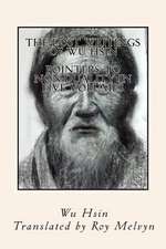 The Lost Writings of Wu Hsin