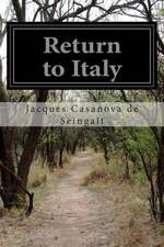 Return to Italy