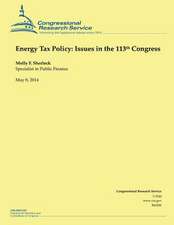 Energy Tax Policy