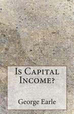 Is Capital Income?