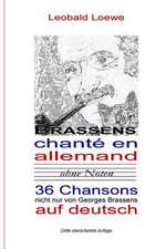 Brassens Chante En Allemand