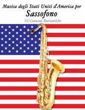 Musica Degli Stati Uniti D'America Per Sassofono