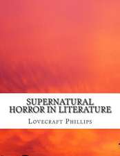 Supernatural Horror in Literature