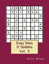 Easy Does It Sudoku Vol. 9