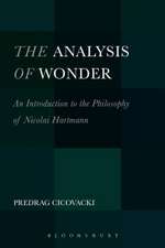 The Analysis of Wonder: An Introduction to the Philosophy of Nicolai Hartmann