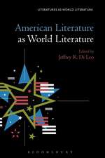 American Literature as World Literature