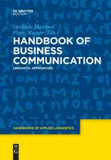 Handbook of Business Communication