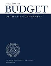 Budget of the U.S. Government Fiscal Year 2015