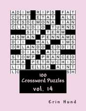 100 Crossword Puzzles Vol. 14