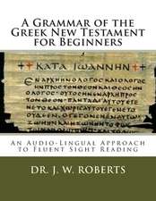 A Grammar of the Greek New Testament for Beginners