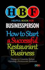 How to Start a Successful Restaurant Business