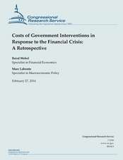 Costs of Government Interventions in Response to the Financial Crisis