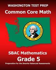 Washington Test Prep Common Core Math Sbac Mathematics Grade 5