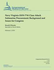 Navy Virginia (Ssn-774) Class Attack Submarine Procurement