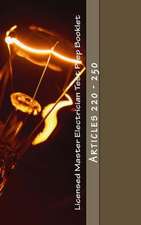 Licensed Master Electrician Test Prep Booklet (Articles 220 - 250)