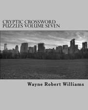 Cryptic Crossword Puzzles Volume Seven