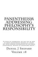 Panentheism Addressing Philosophy's Responsibility