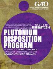 Plutonium Disposition Program