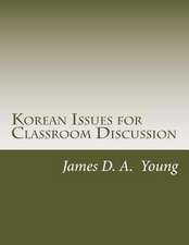 Korean Issues for Classroom Discussion