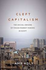 Cleft Capitalism – The Social Origins of Failed Market Making in Egypt