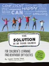 The Solution is in Your Hands