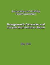 Management's Discussion and Analysis Best Practices Report