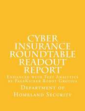 Cyber Insurance Roundtable Readout Report