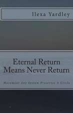 Eternal Return Means Never Return