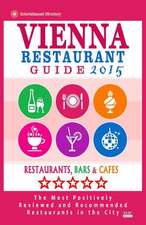 Vienna Restaurant Guide 2015