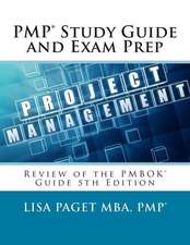 Pmp Study Guide and Exam Prep