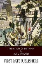 The History of Babylonia