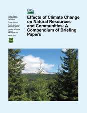 Effects of Climate Change on Natural Resources and Communities